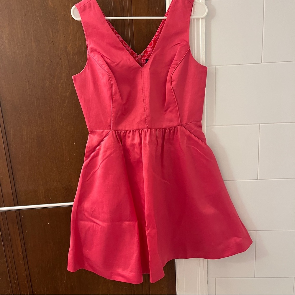 Hot Pink Kentucky Derby Cocktail Dress